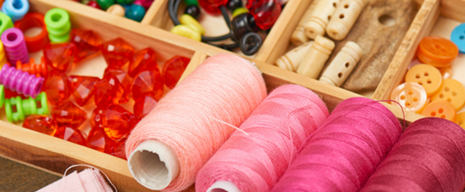 FabricWorld cotton and buttons