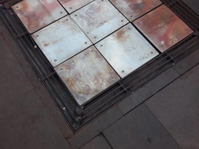 Students from The Bedford College Group Fix Town Centre Floor Chimes