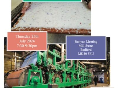 Paper making talk and demonstration