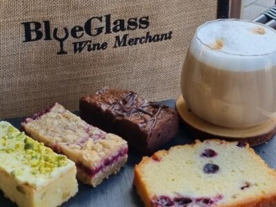 Coffee & Cake at The Blue Glass